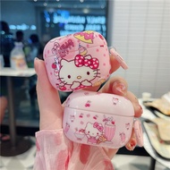 HelloKitty earphone case compatible AirPods 3 compatible AirPods Pro compatible AirPods 2 compatible AirPods 1