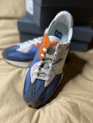 台灣賣家 New Balance NB 327 復古 麂皮 拼接白藍 白蘭橘 休閒 運動鞋 慢跑鞋 女鞋WS327COC