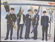 T1 MSI官方海報 連海報筒 ZOFGK Zeus Oner Faker Gumayusi Keria