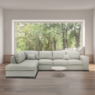 Koncept Furniture โซฟาเข้ามุมซ้าย รุ่น Timmer สีเทา (317x216x83 ซม.)