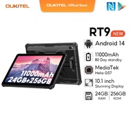 OUKITEL RT9 Android 14 24GB+256GB 10.1inch FHD Display Tablets 1217BOX 93dB Speaker 10000mAh Battery