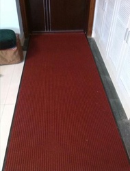 ผลิตภัณฑ์พรมดักฝุ่น(II-หนา7.5mm*90cm*800cm)