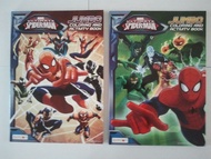 Marvel Spiderman Jumbo Coloring Book Set of 2