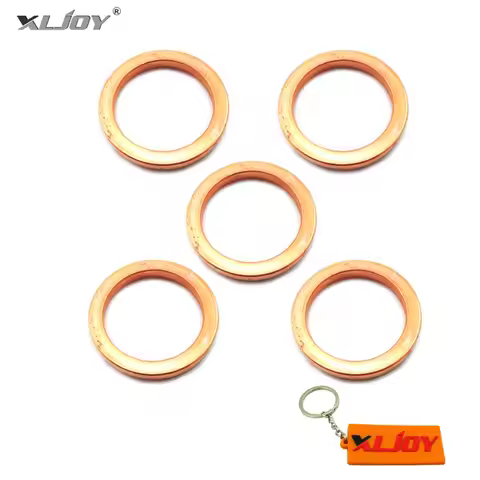 XLJOY ID=25mm OD=32mm Exhaust Pipe Gasket For 50cc 90cc 110cc 125cc 140cc 150cc Pit Dirt Motor Bike 