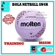 1 PC BOLA NETBALL TRANING SAIZ 4 / 5 MOLTEN / BOLA JARING / MSSM / READY STOCK