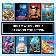 [PENDRIVE MOVIE] 30 MOVIE | DREAMWORKS ANIMATION KIDS CARTOON COLLECTION | KOLEKSI KARTUN ANIMASI KA