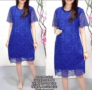BAYAR DI TEMPAT Dress Brukat Brokat Model 2022 dress brokat impor mewah dress brokat pendek midi baj