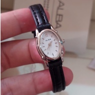 JAM WANITA ALBA AC3K35X1 AC3K35 SILVER BLACK LEATHER ORIGINAL ORI