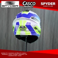 SPYDER FORCE MODULAR DUAL VISOR MOTORCYCLE HELMET