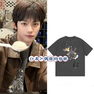 Ziyu Clothes Naughty Cartoon Miqi Printed Pure Cotton Short-Sleeved t-Shirt 2026 Loose Women's Top P
