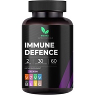 Mishas Nutraceuticals 8-in-1 Immune Support Supplement with Echinacea, Vitamin C, Zinc 50mg, Vitamin