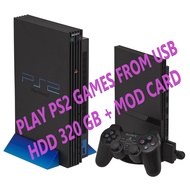 PS2 USB GAMES HARDISK 320GB + MOD CARD complete with games ( NOT CONSOLE )