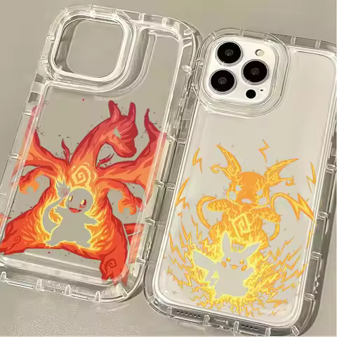Anime P-Pokemon Cartoon Clear Case For Xiaomi 14 Ultra 13 12 12X 12S 11i 10 10S 10i 13T 12T Pro Mi 1