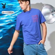 PLAYBOY PLBY เสื้อยืดแขนสั้น รุ่น P1MT251TB016BL