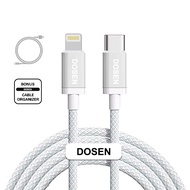 DOSEN 1M-2M PD USB C Fast Charging Cable for iP(20W)