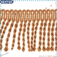 NEXTSS Fringe Trim, Gold Bullion Fringe Trim Bullion, Embellishments beaded fringe Sofa
