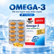 [Genuine] Omega-3 Doppelherz Aktiv Germany - Fish Oil for Brain, Eye, Good for the Heart & Blood Ves