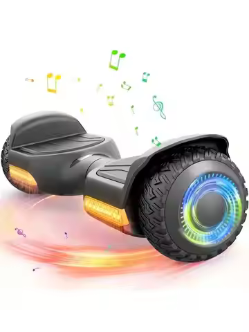 GYROSHOES Kids Hoverboard 6.5'' All Terrain UL 2272 Certified, Self Balancing Scooter with Dual 250W