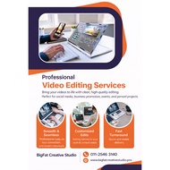 Video Editing Service Malaysia | Social Media Reels Editor | 24H Delivery