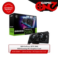 MSI GeForce RTX 5060 8GB Gaming OC Graphics Card
