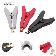 PEONYSG LCR Kelvin Alligator Clamp Cable Battery Metal Test Clips Electrical DIY LCR Kelvin Clip