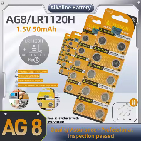 New Original AG8 LR1120H Button Battery 391 SR1120 R1120W CX191 G8A 191 391A SR1120SW Coin Cell Batt
