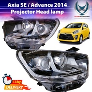 Perodua Axia SE 2014 Head lamp / Axia Advance 2014 Projector Headlamp