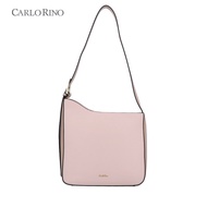 Carlo Rino Light Pink Unique Shoulder Bag