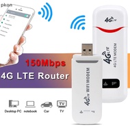 [Pkon] 4g LTE USB Modem Dongle 150Mbps Wireless Network Wireless Adapter VN Laptop
