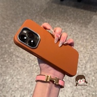 Simple Imitation Leather Phone Case For Samsung Galaxy A17 A07 A56 A26 F56 M56 F16 M16 F06 M06 5G Pl