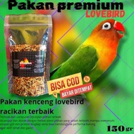 MILET/PAKAN KENCENG BURUNG LOVEBIRD FIGHTER/KONSLET/NGEDOUBLE 150gr