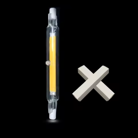 Dimmable R7S COB LED lamp 118mm J118 78mm J78 20W 30W 40W Foodlight Glass Tube Light Bulb Cold/Nautr