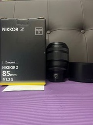安心行貨 完美無瑕 全套有盒 香港行貨 Nikon Z 85 85mm F1.2 Z 人像鏡頭王 Z5 Z6 Z7 Z8 Z9