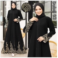 Black abaya gamis 03 & 1002 abaya turkey muslim women's clothing abaya dress abaya turkey abaya juba
