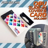 Car OBU Cover with Card Holder