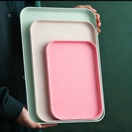 Tea Tray Drain Tray Rectangular Tea Tray Household Water Cup Cup Plastic Tea Cup Storage Drain Tray 