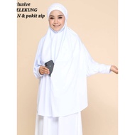 Mini Telekung Poket Berzip / Mini Telekung Umrah Haji