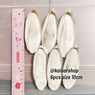 6pcs size 10cm Cuttlefish Bone Calcium Squid Shell Cuttlefish Bone Natural Nutrition Export Quality