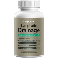Sculptique Lymphatic Detox Capsules，Brand new high-efficiency formula，Contains Dandelion Extract、Cli