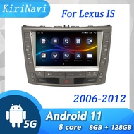 KiriNavi For Lexus IS IS200 IS250 IS300 IS350 Android 11 Car Radio Car DVD Player Auto GPS Navigatio
