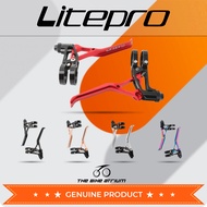 Litepro Ultimate Brake Lever CNC Alloy for Foldable Bicycles - Lightweight Aluminum Alloy CNC Brake 