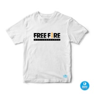FF FF FF FF | FREE FIRE | Boys & Girls Clothing Ages 1 - 12 Years | Gaming Kids Distro T-Shirts