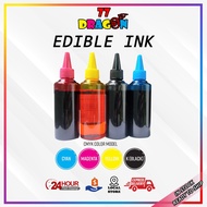 Edible Refill Ink 100ml Edible Ink, Edible Image Printer Ink, Edible Cake Decorations, Edible Food Decorations