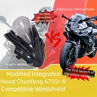 New Style Heightened Front Windshield Suitable for Spring Wind CFMOTO 675SR