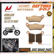 HENGJIAN 250CC HJ 2T V2 250CC HJ 4T V2 BRAKE PADS SINTERED LONG LIFE TOP QUALITY BRC