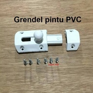 grendel pintu kamar mandi pvc /kunci pintu / slot pvc