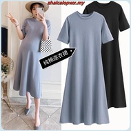 Long Pregnant dress baju pregnant pregnancy dress baju ibu mengandung Maternity Plus Size Maternity 