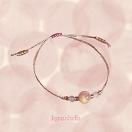 Sunblush String Bracelet String Bead Bracelet/
