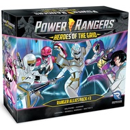 Renegade Game Studios Power Rangers Heroes of The Grid: Ranger Allies Pack #3 - Expansion, 5 New Fem