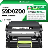 52D0Z00 Imaging Unit (Not Toner) High Yield 1-Pack Replacement for Lexmark 520Z 52D0Z00 Drum Unit Co